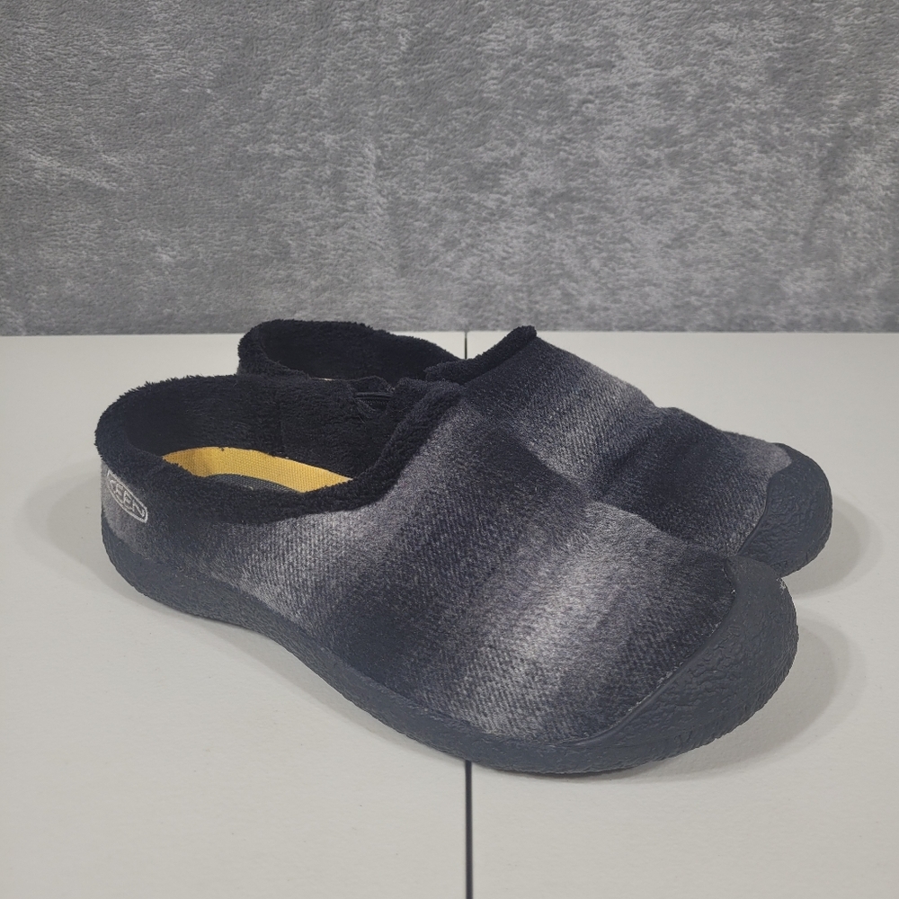 Keen Howser Slide Slippers Slip On Shoes Women's Size 7.5 Gray Black Mule Clog
